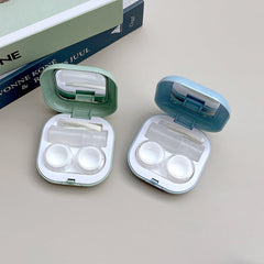 Plain Colored Contact Lens Case