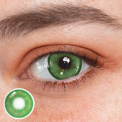 Amaretto Green Coloured Contact Lenses