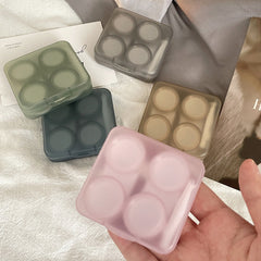 Summer French Style Colored Contact Lens Case