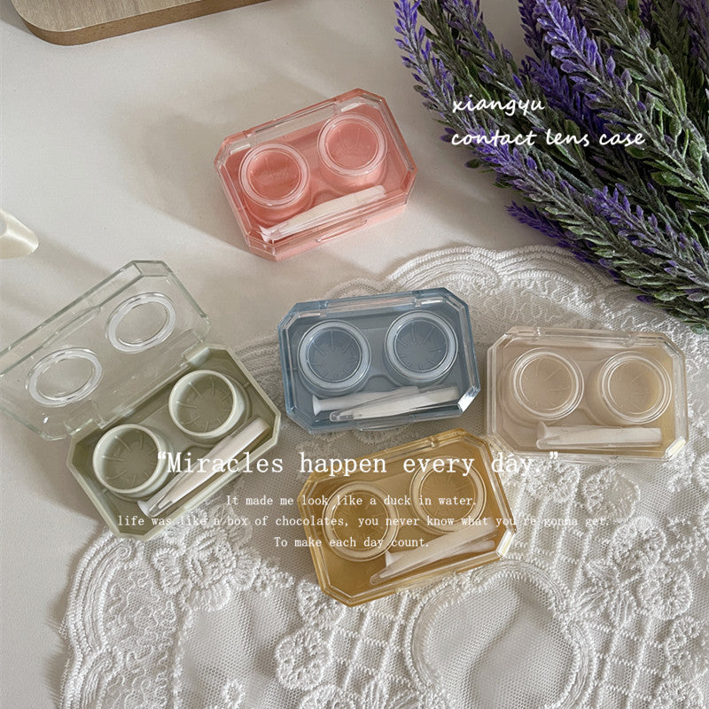 Mini Colored Contact Lens Case