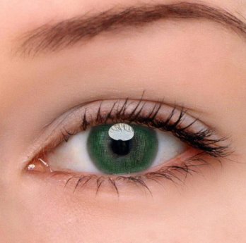 Premium Candy Green Prescription Coloured Contact Lenses