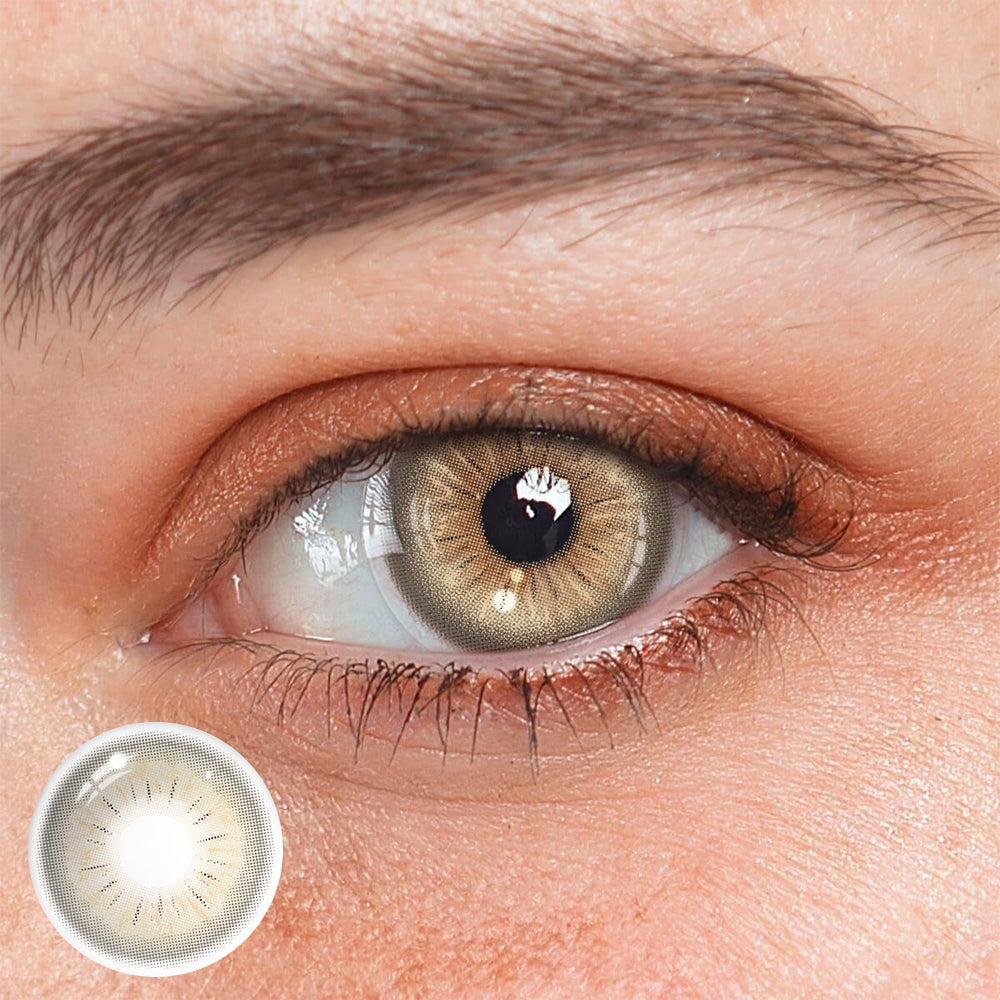 Perola Brown Coloured Contact Lenses