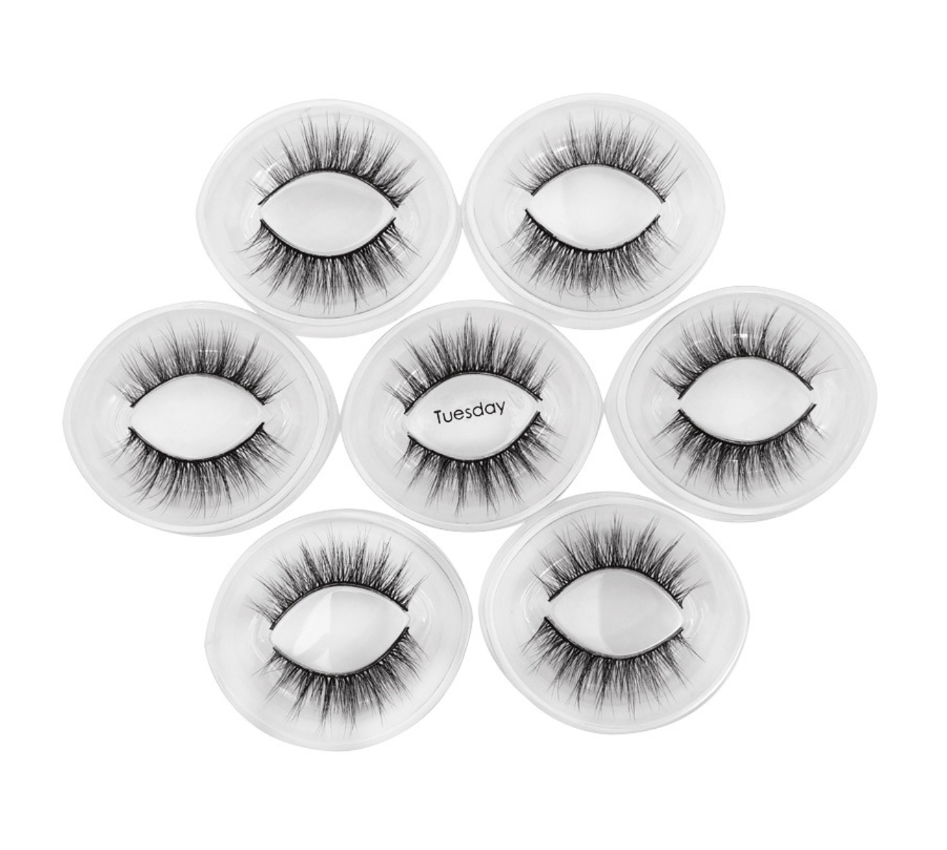 Tuesday 7 Piece Mink Hair Eyelashes