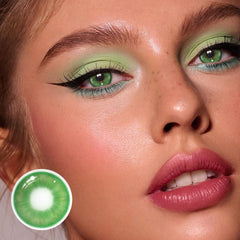 Amaretto Green Coloured Contact Lenses