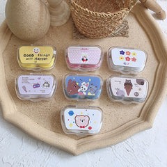 Cute Cartoon Colored Contact Lens Case