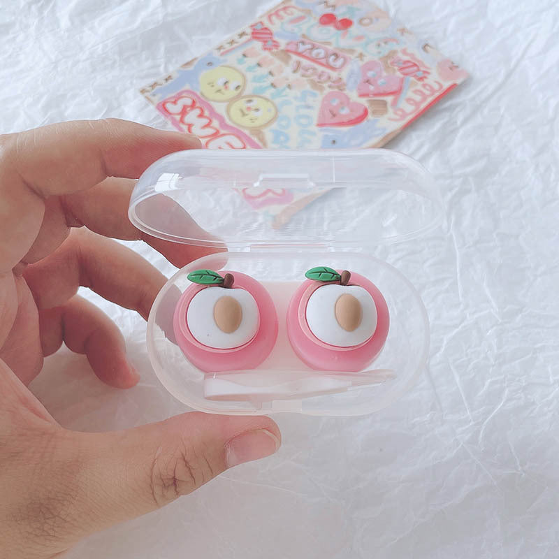 Cute Fruit Colored Contact Lens Case