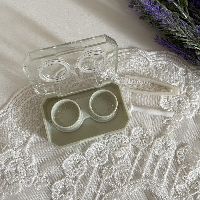 Mini Colored Contact Lens Case