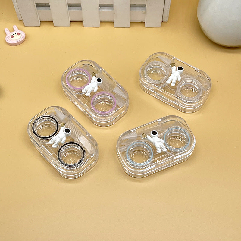 Astronaut Colored Contact Lens Case