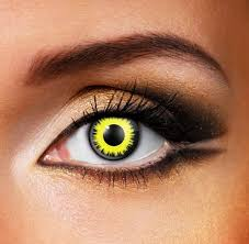 Halloween SOLAR ECLIPSE Coloured Contact Lenses