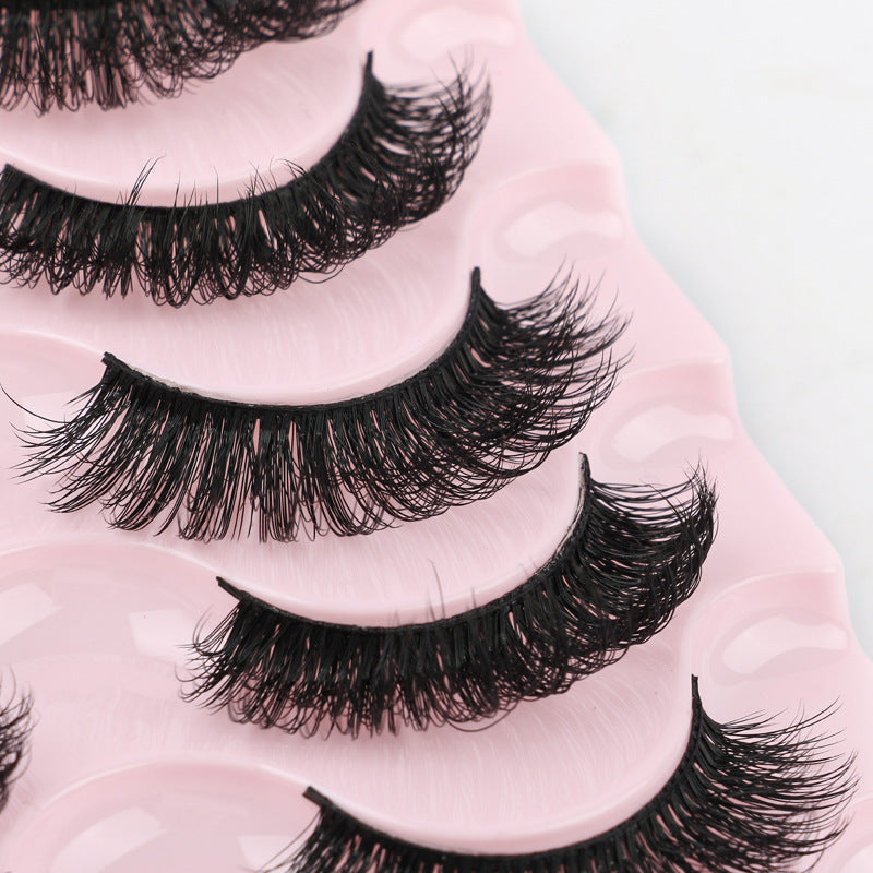 7D Dense 10 Piece Mink Hair Eyelashes