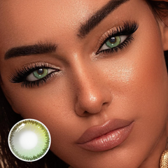 Geralda Green Coloured Contact Lenses