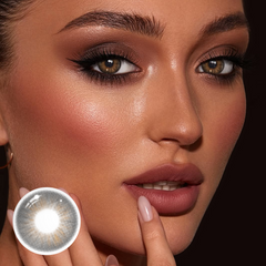 Cassia Black Coloured Contact Lenses