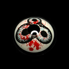 Cosplay Devil Date Eyes Black Coloured Contact Lenses
