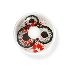Cosplay Devil Date Eyes Black Coloured Contact Lenses
