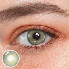 Tiana Dream Green Coloured Contact Lenses