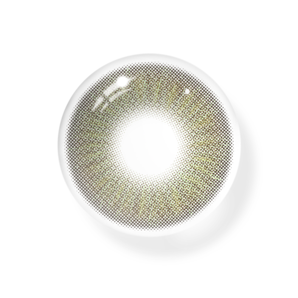 Beatriz Green Coloured Contact Lenses