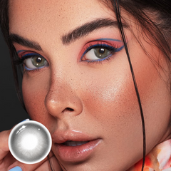 Stormy Light Gray Coloured Contact Lenses