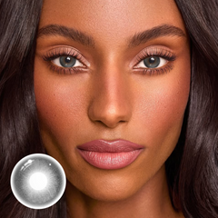 Stormy Gray Coloured  Contact Lenses