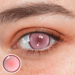 Cosplay Fairy Pink Coloured Contact Lenses