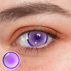 Cosplay Fairy Purple Coloured Contact Lenses