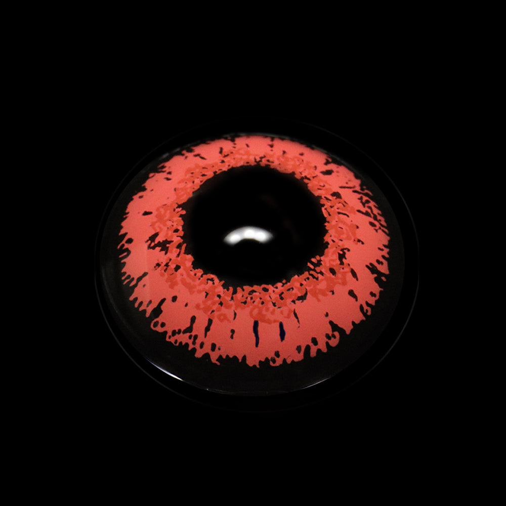 Cosplay Queen Dark Pink Coloured Contact Lenses