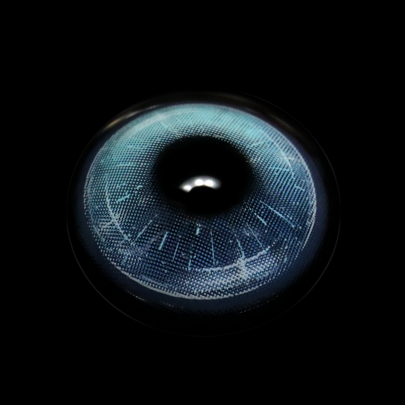 Felicia Blue Coloured Contact Lenses