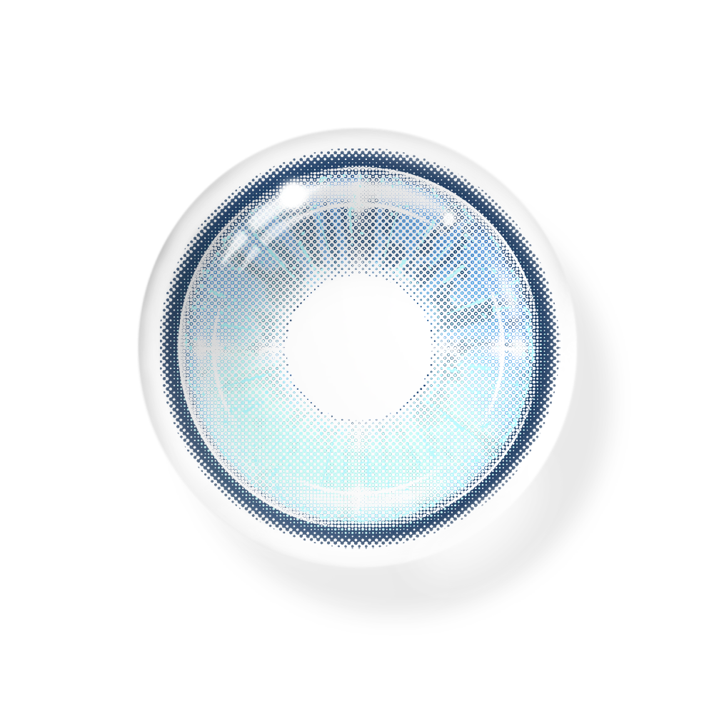 Felicia Blue Coloured Contact Lenses