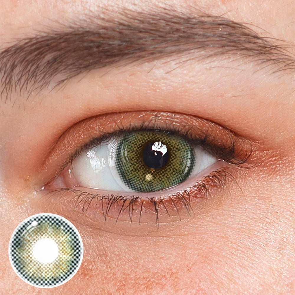 Anita Green Coloured  Contact Lenses