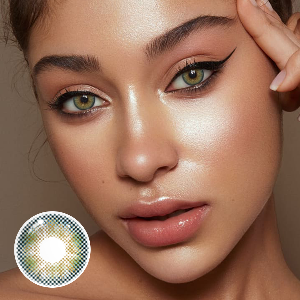 Anita Green Coloured  Contact Lenses