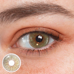 New York Light Brown Coloured Contact Lenses