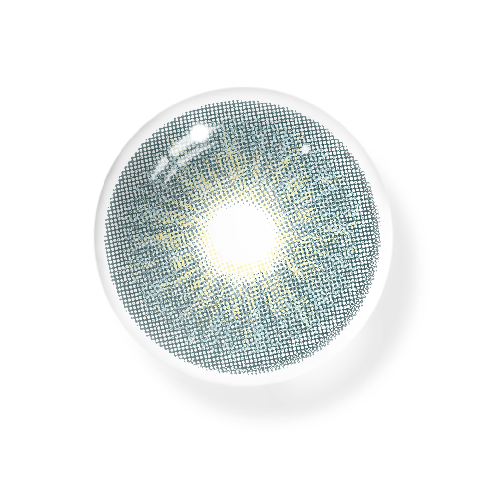 Cyrene Lake Blue Coloured Contact Lenses
