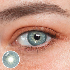 Cyrene Lake Blue Coloured Contact Lenses