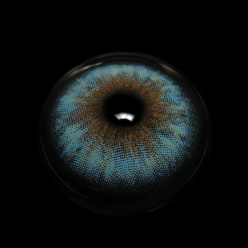 Cyrene Dark Blue Coloured Contact Lenses