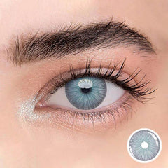 New York N Jade Blue Coloured Contact Lenses