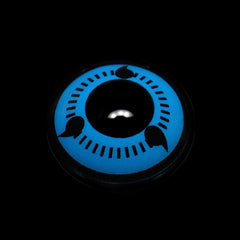 Cosplay NARUTO Sharingan Blue Coloured Contact Lenses