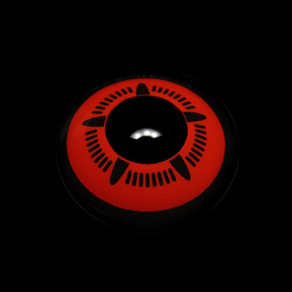 Cosplay NARUTO Obito Red Coloured Contact Lenses