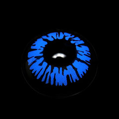 Cosplay Cyberpunk Blue Coloured Contact Lenses