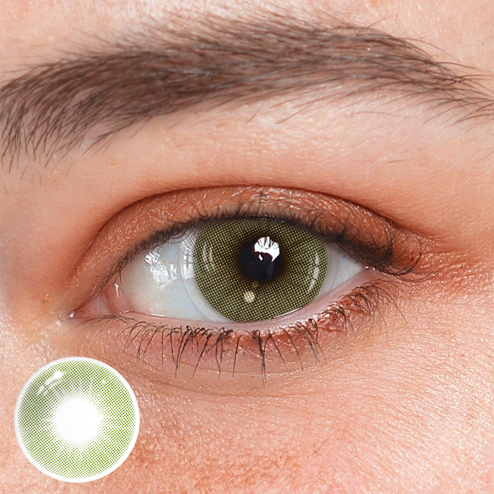 Hidrocor Mint Green Daily (10 Pcs) Coloured Contact Lenses