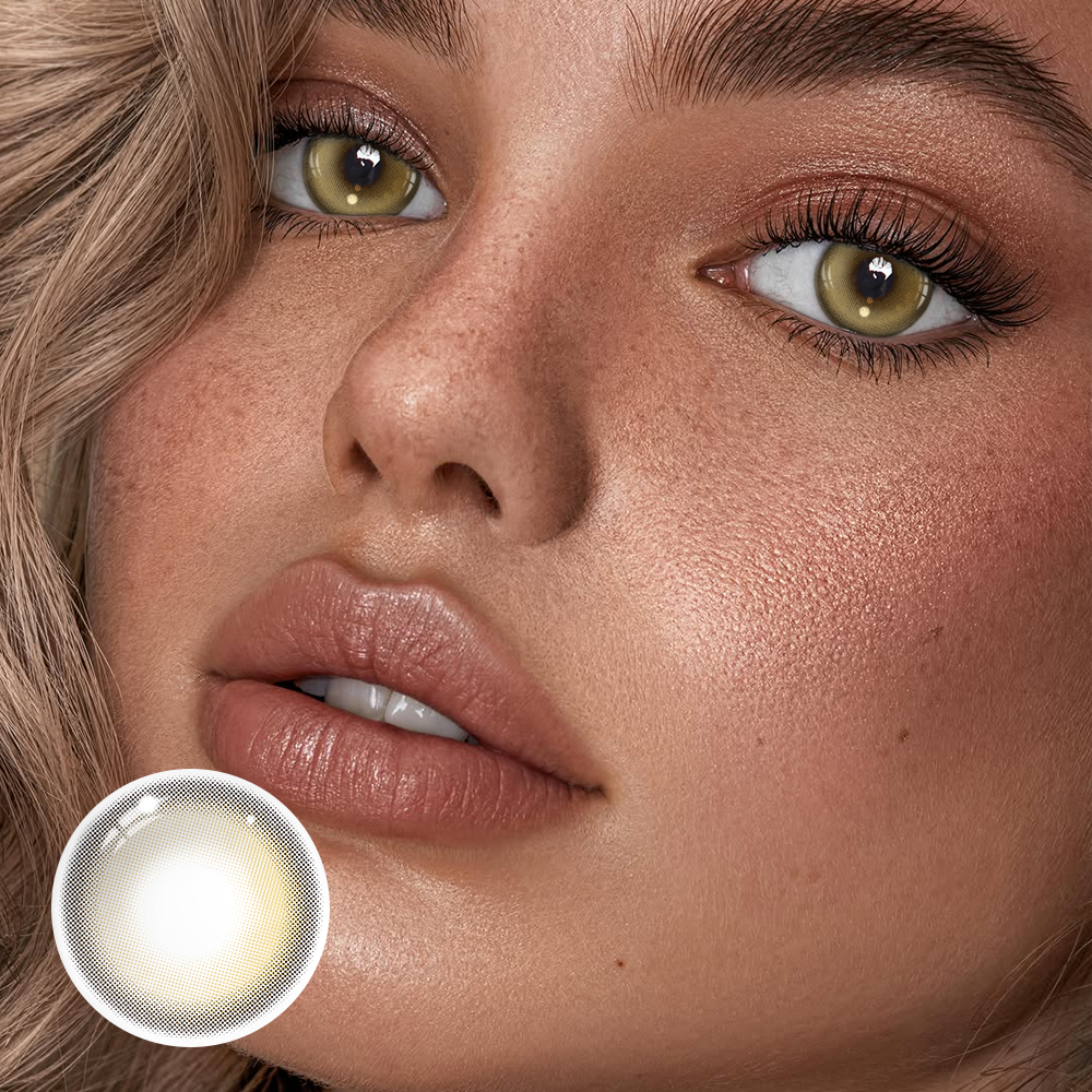 Realta Pudding Brown Coloured Contact Lenses