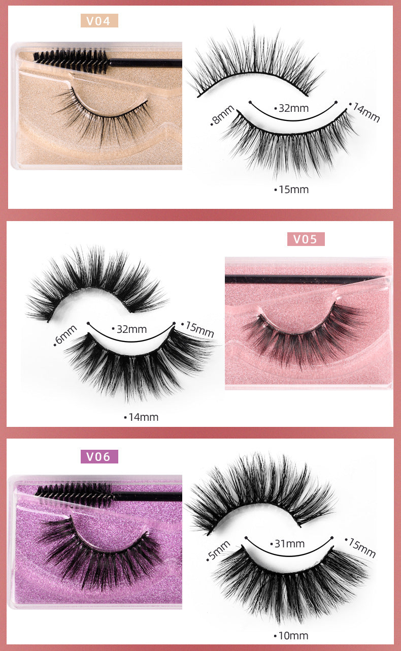 3D 1 Piece Mink Hair Eyelashes