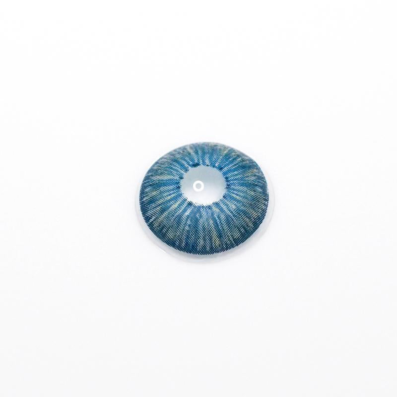 New York 2  BLUE Daily (10 Pcs) Coloured Contact Lenses