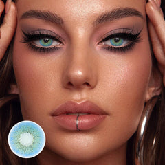 Gimlet Marshmallow Blue Coloured Contact Lenses