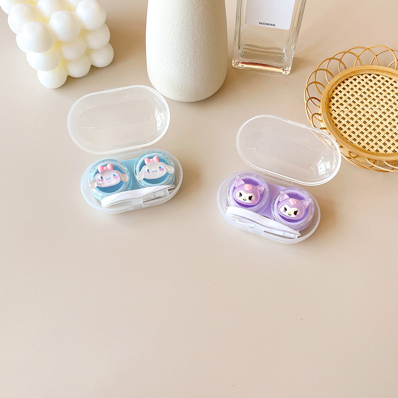 Simple Cute DIY Colored Contact Lens Case