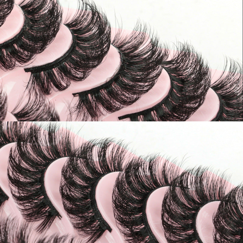 7D Dense 10 Piece Mink Hair Eyelashes