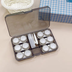 6 Pairs Colored Contact Lens Case