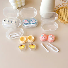 Simple Cute DIY Colored Contact Lens Case