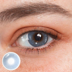 Queen Blue Coloured Contact Lenses