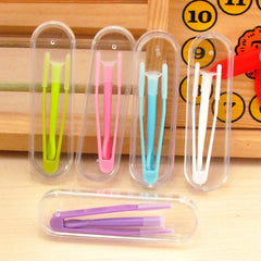 Convenient Tweezers Suction Stick Colored Contact Auxiliary Tool