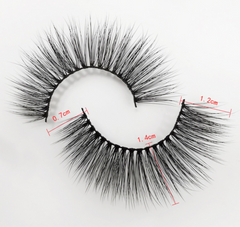 Sunday 7 Piece Mink Hair Eyelashes