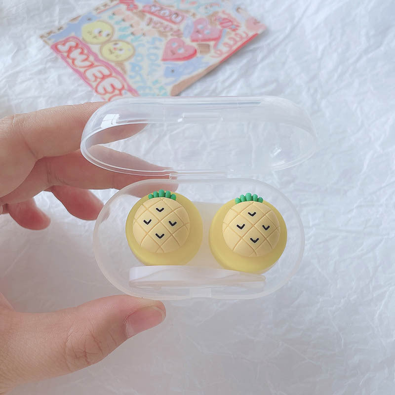 Cute Fruit Colored Contact Lens Case